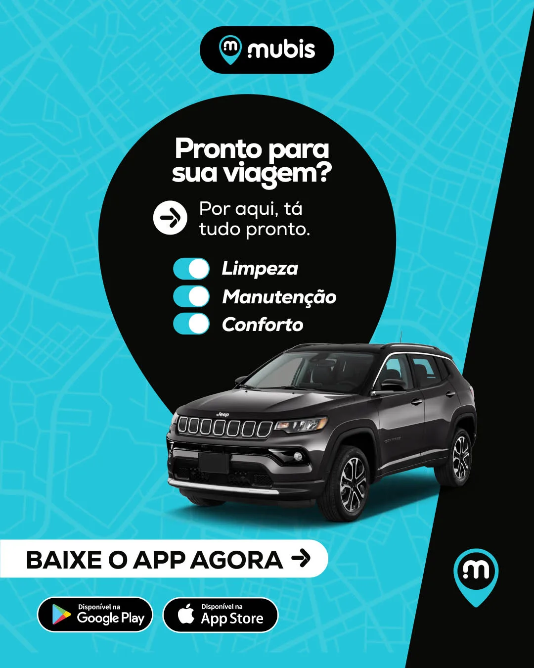 Mubis App de Transporte Carro Jeep Compass