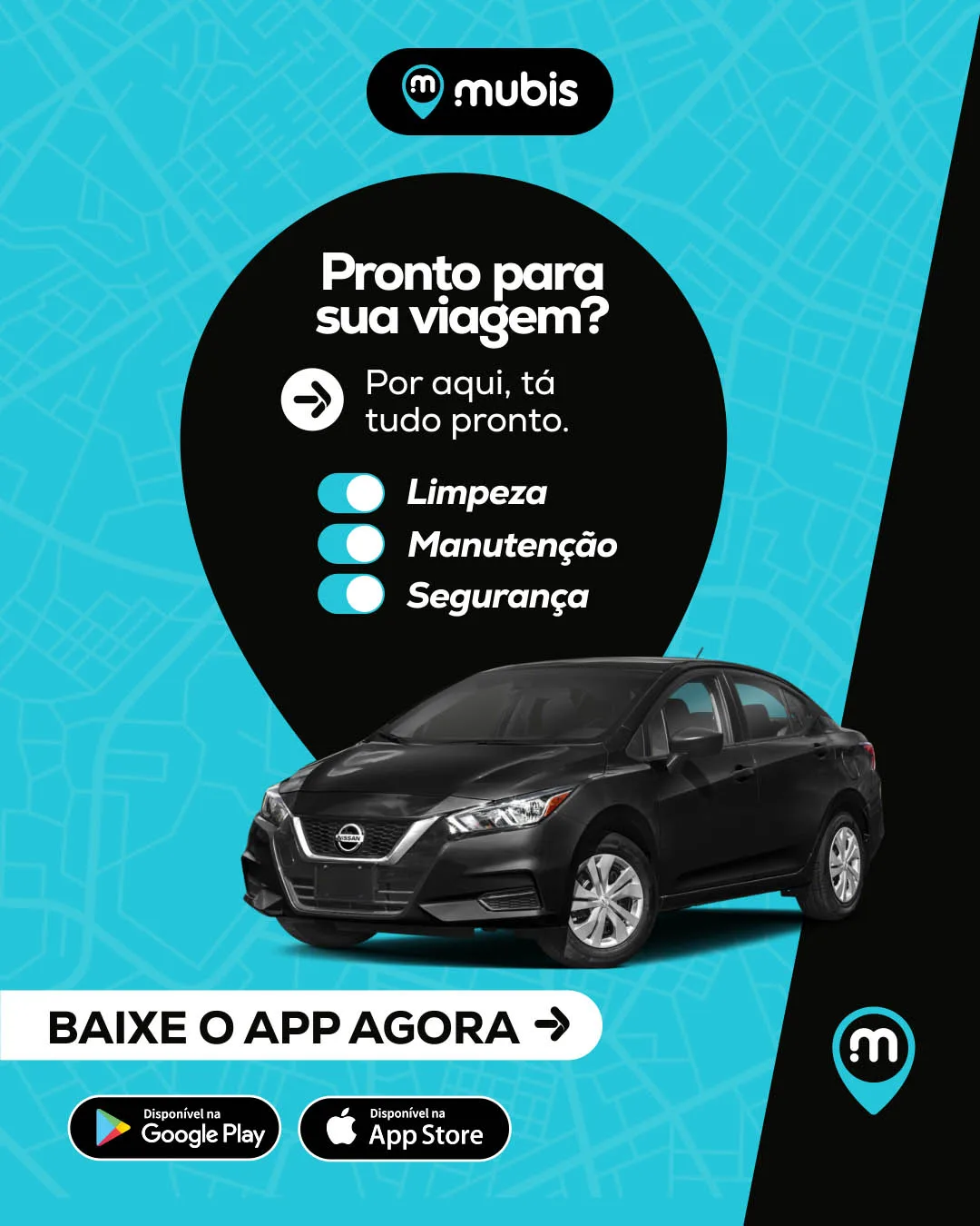 Mubis App de Transporte Carro Nissan Versa