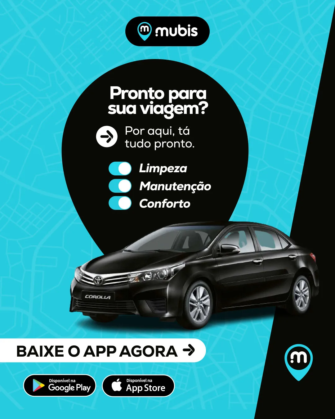 Mubis App de Transporte Carro Toyota Corolla